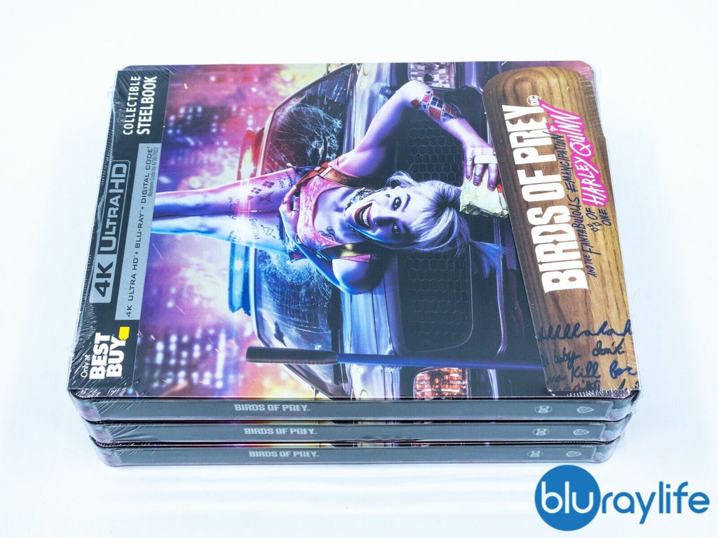 Birds of Prey Blu-ray 4K Steelbook + Digital Exclusive Best Buy