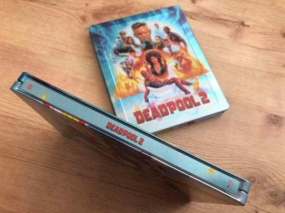 Coffret Steelbook Blu-ray Deadpool 2, Collection Filmarena n° 107 E5B, Quarter Slip