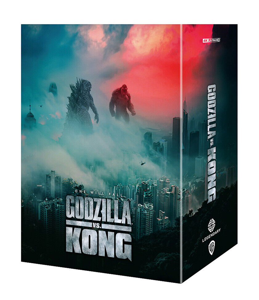 Godzilla V Kong 4K Blu-ray Steelbook Manta Lab Exclusive ME#41 One Click Box Set