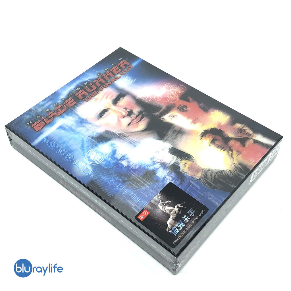 Blade Runner 4K Blu-ray Steelbook Double Slip Lenticulaire HDZeta Silver Label