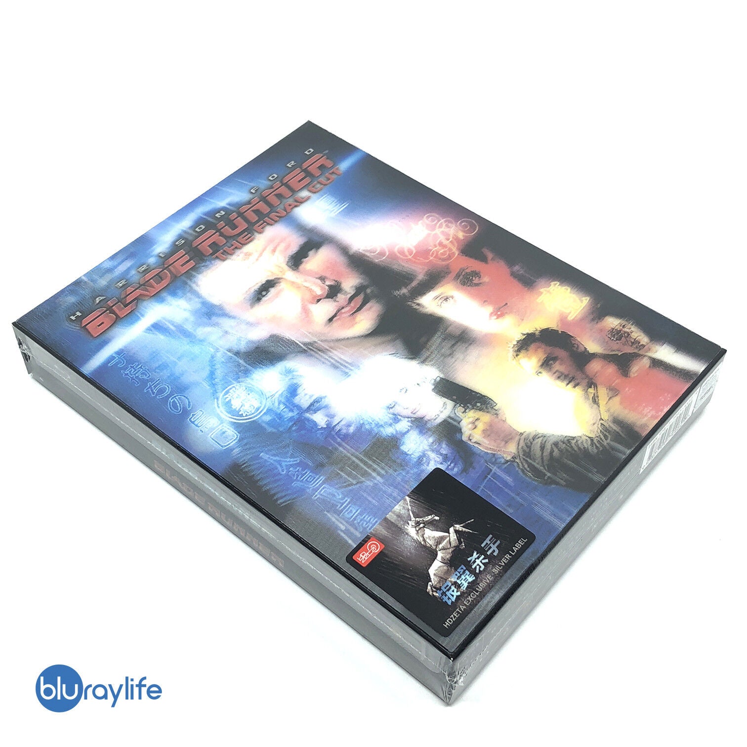 Blade Runner 4K Blu-ray Steelbook Double Slip Lenticulaire HDZeta Silver Label