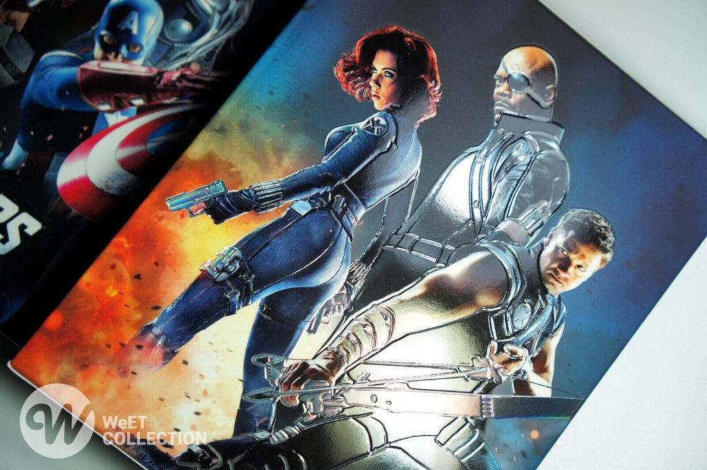 Avengers 4K+2D Blu-ray SteelBook Collection WeET Exclusive #14 Lenticulaire Fourreau intégral B2