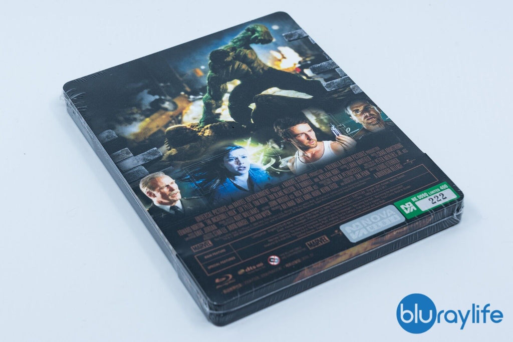 L'Incroyable Hulk Blu-ray Steelbook Novamedia Exclusive #9 Coffret One Click