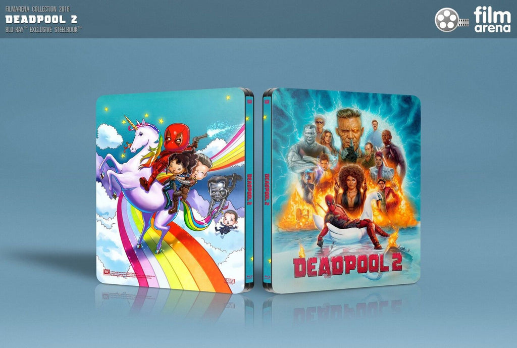 Coffret Steelbook Blu-ray 4K Deadpool 2, Collection Filmarena n° 107 E5A, sous blister.