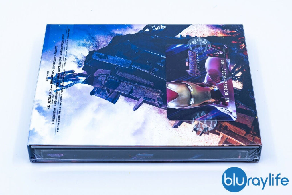 Avengers : Endgame 4K+2D Blu-ray Steelbook WeET Collection #8 Pochette lenticulaire B2