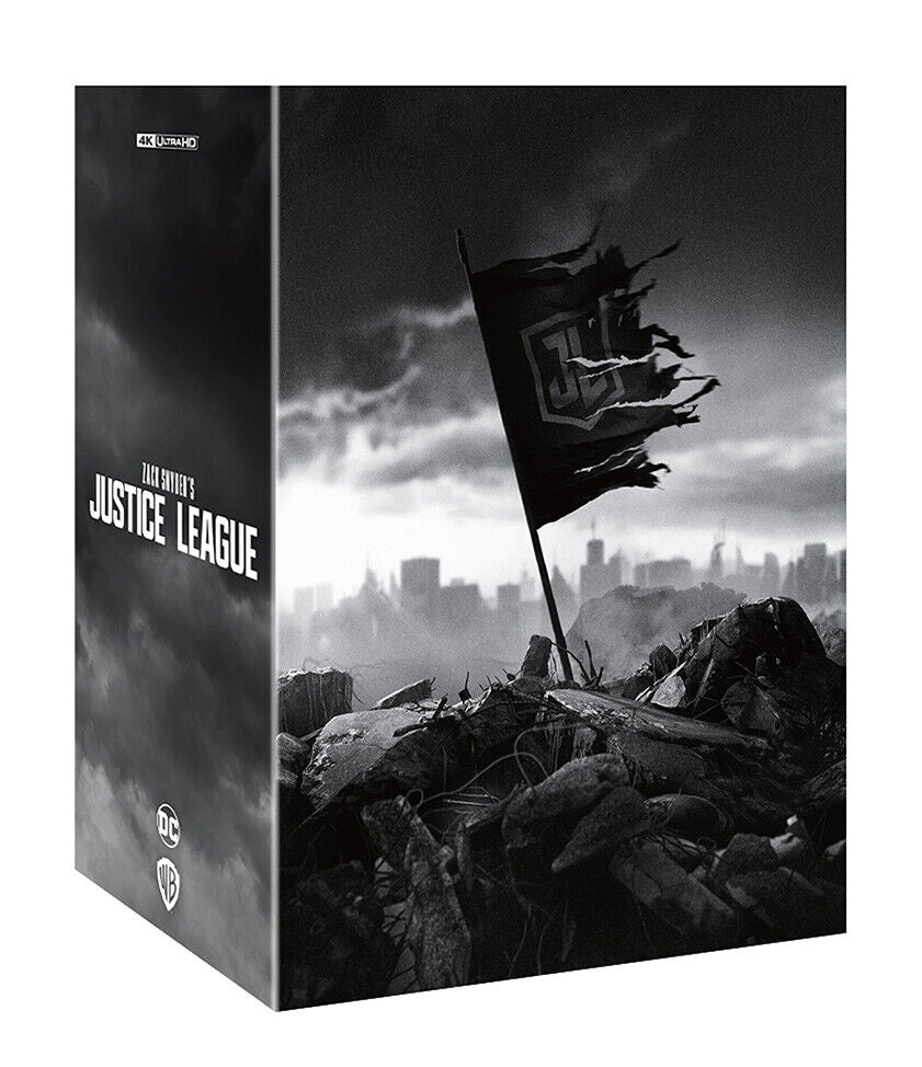 Zack Snyder's Justice League 4K Blu-ray Steelbook Manta Lab Exclusive ME#39 One Click Box Set