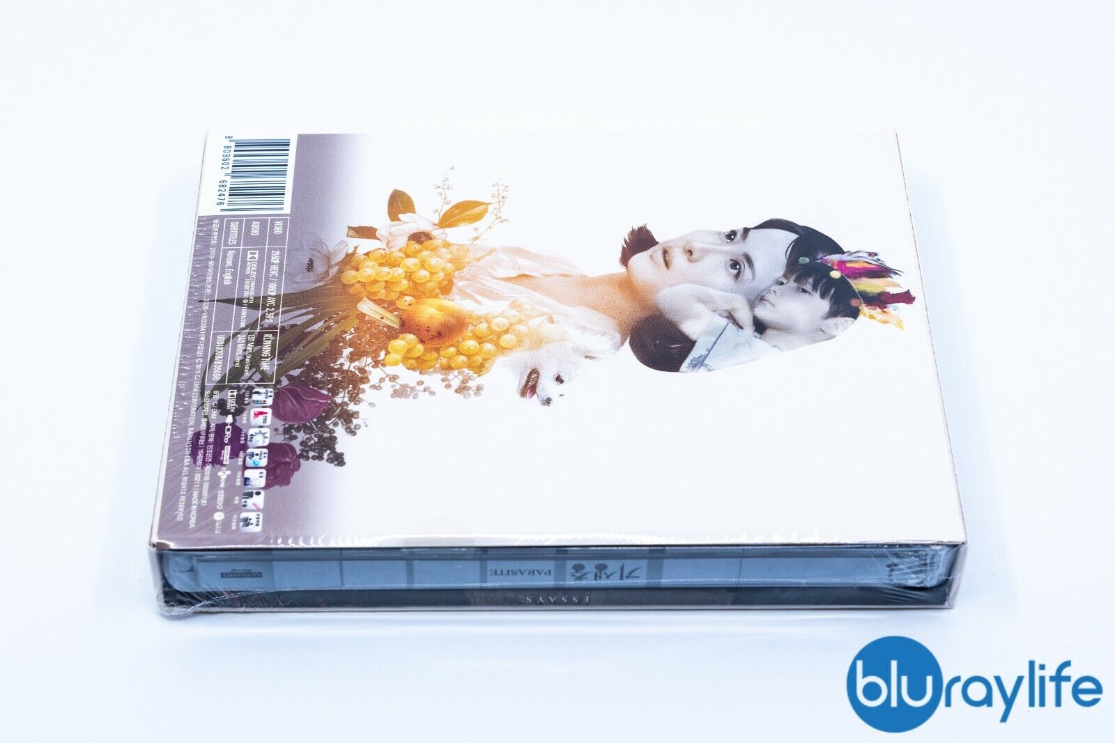 Parasite 4K+2D Blu-ray Steelbook Corée CJ E&amp;M Exclusive Fourrure intégrale Type A