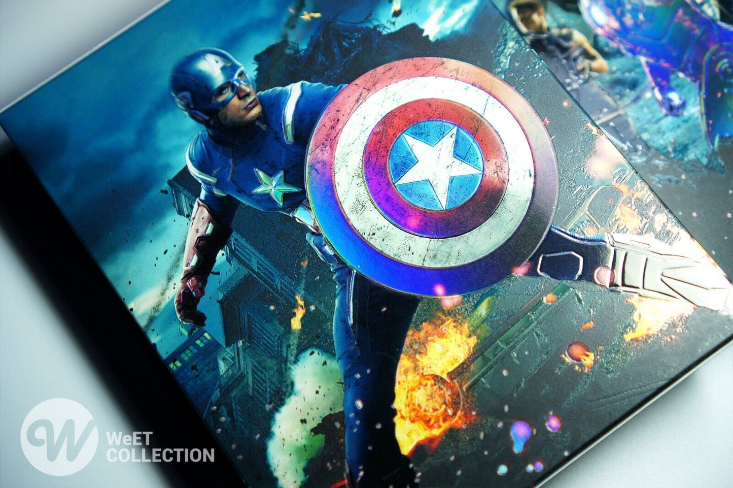 Avengers 4K+2D Blu-ray SteelBook WeET Collection Exclusive #14 Full Slip A2