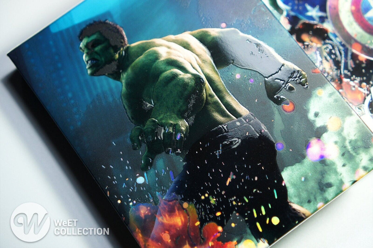 Avengers 4K+2D+3D Blu-ray SteelBook WeET Collection Exclusive #14  Full Slip A1