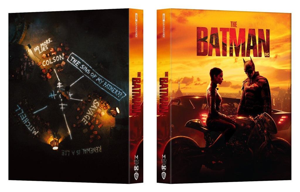Coffret Steelbook 4K Blu-ray The Batman, édition exclusive Manta Lab ME#52, disponible en un clic *Quantité limitée*