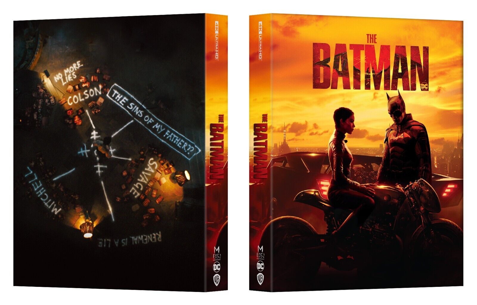 Coffret Steelbook 4K Blu-ray The Batman, édition exclusive Manta Lab ME#52, disponible en un clic *Quantité limitée*