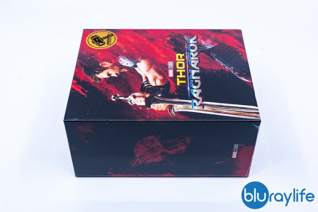 Coffret Steelbook Blu-ray 3D+2D Thor : Ragnarok, édition exclusive Blufans n° 44, disponible en un clic