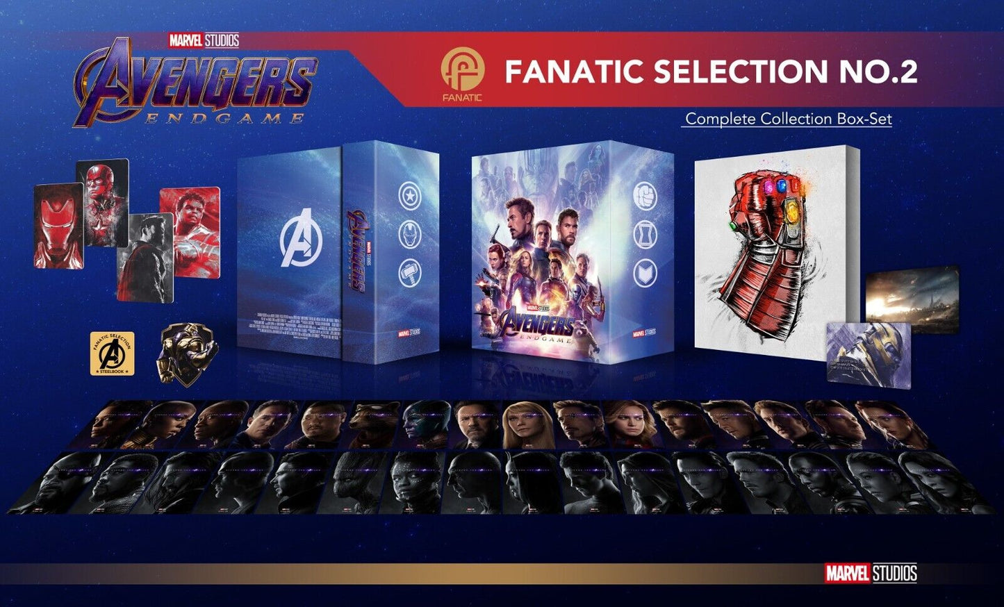 Avengers: Endgame 4K Blu-ray SteelBook Fanatic Selection No.2