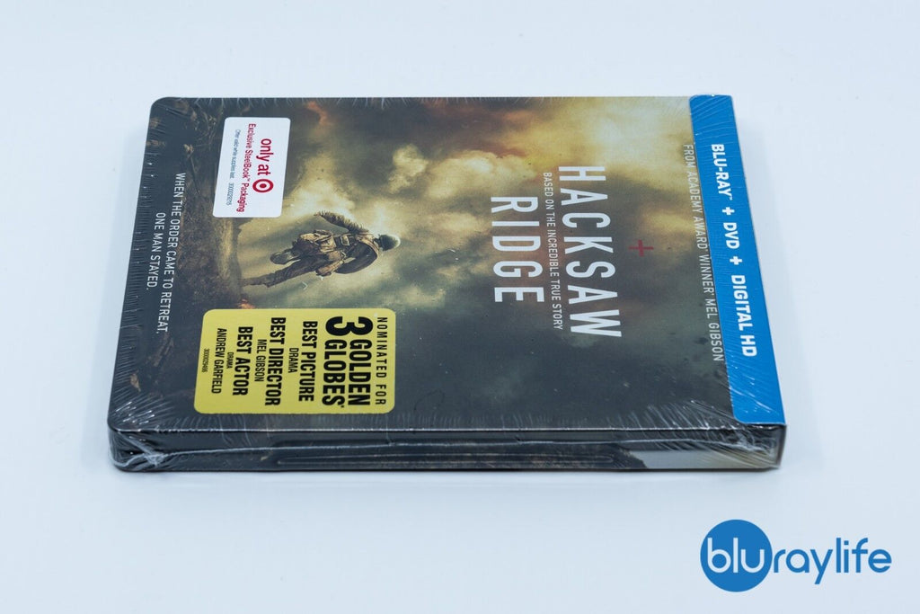 Hacksaw Ridge - Édition Steelbook exclusive Target Blu-ray + DVD + Numérique