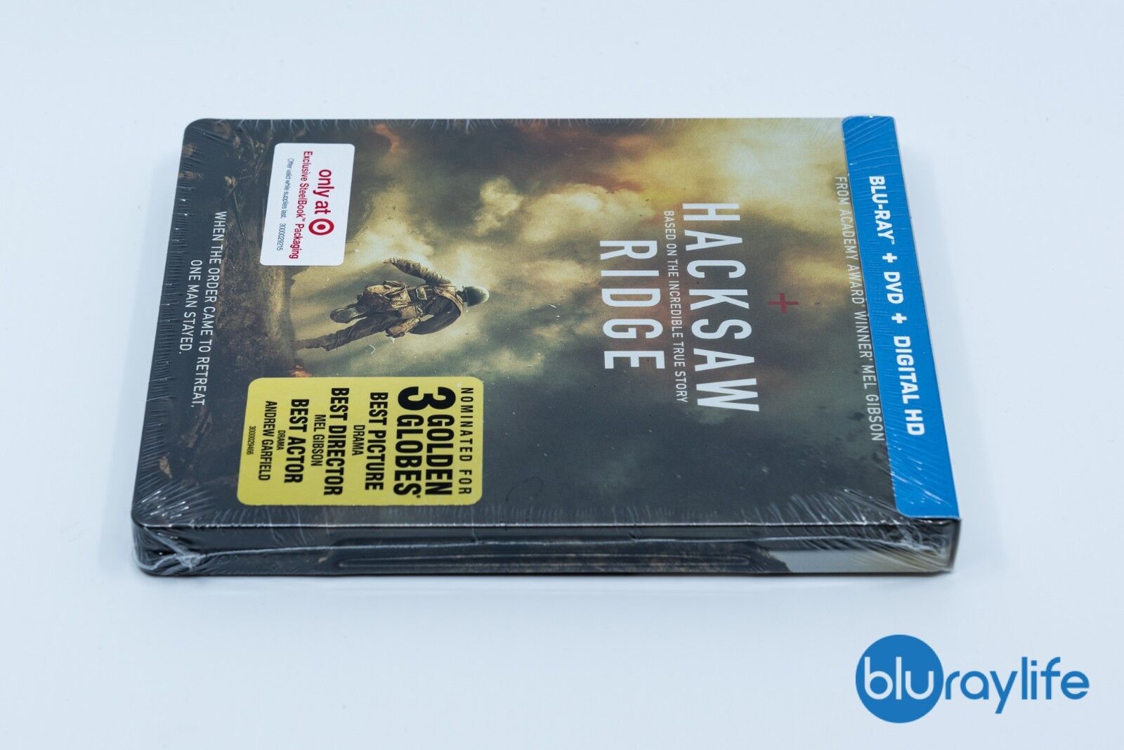Hacksaw Ridge - Édition Steelbook exclusive Target Blu-ray + DVD + Numérique