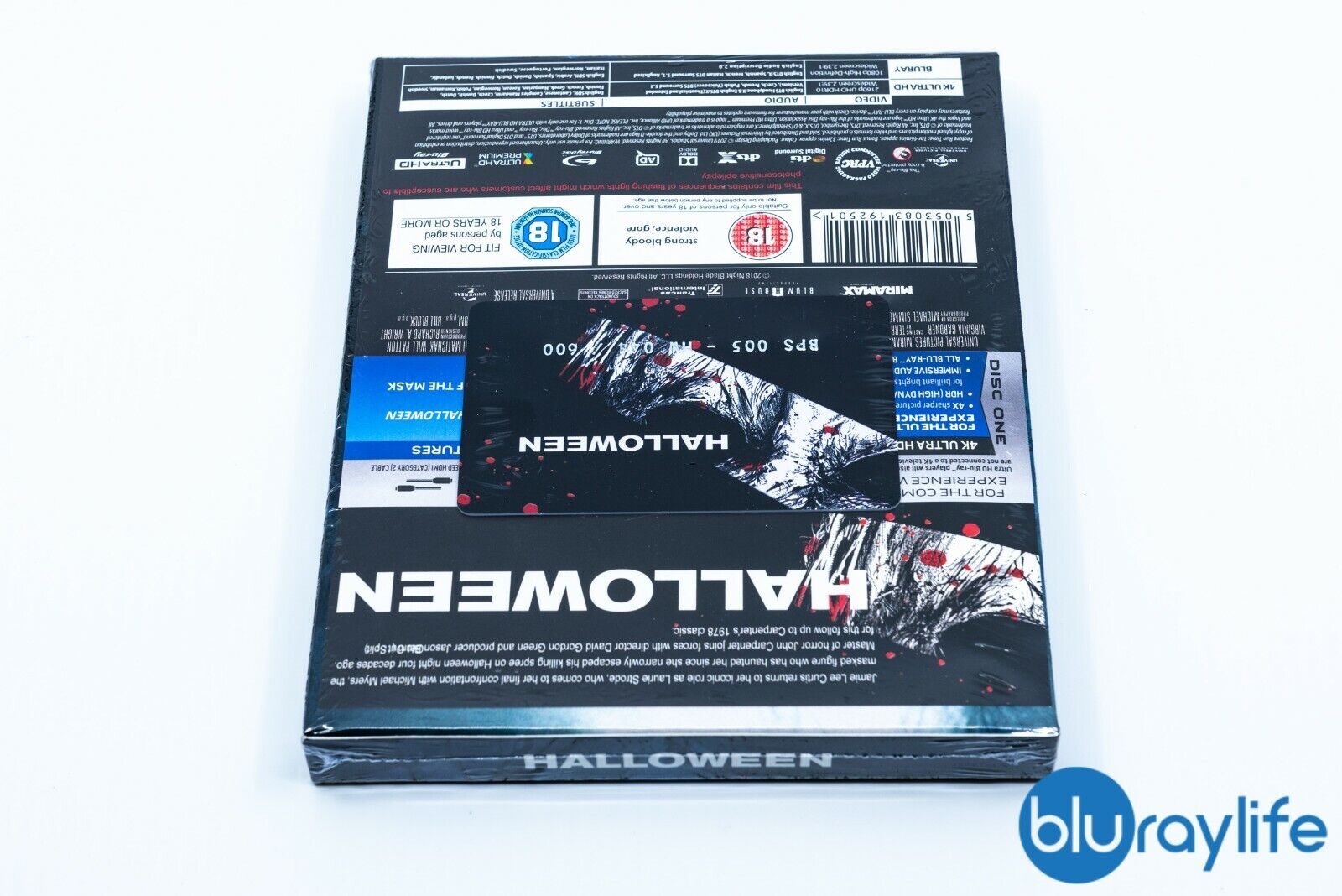 Halloween (2018) 4K + Blu-ray Bonus Steelbook EverythingBlu BPS#005 Exclusif Fourreau
