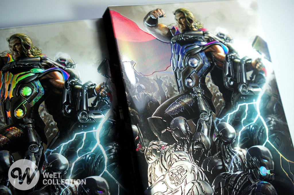 Avengers : L'Ère d'Ultron 4K+2D Blu-ray SteelBook Collection WeET Exclusive #15 Lenticulaire Full Slip B2