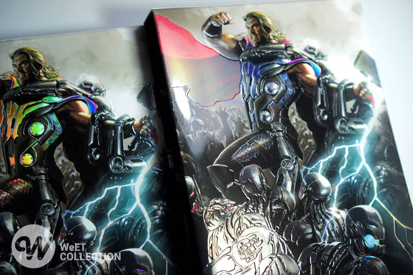 Avengers : L'Ère d'Ultron 4K+2D Blu-ray SteelBook Collection WeET Exclusive #15 Lenticulaire Full Slip B2