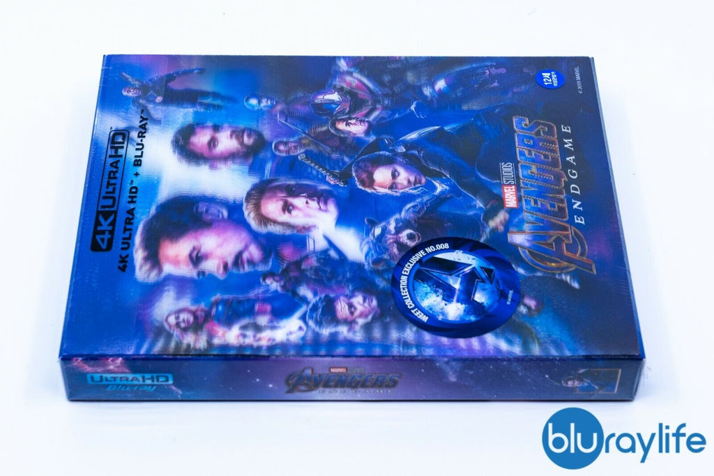 Avengers : Endgame 4K+2D Blu-ray Steelbook WeET Collection #8 Pochette lenticulaire B2
