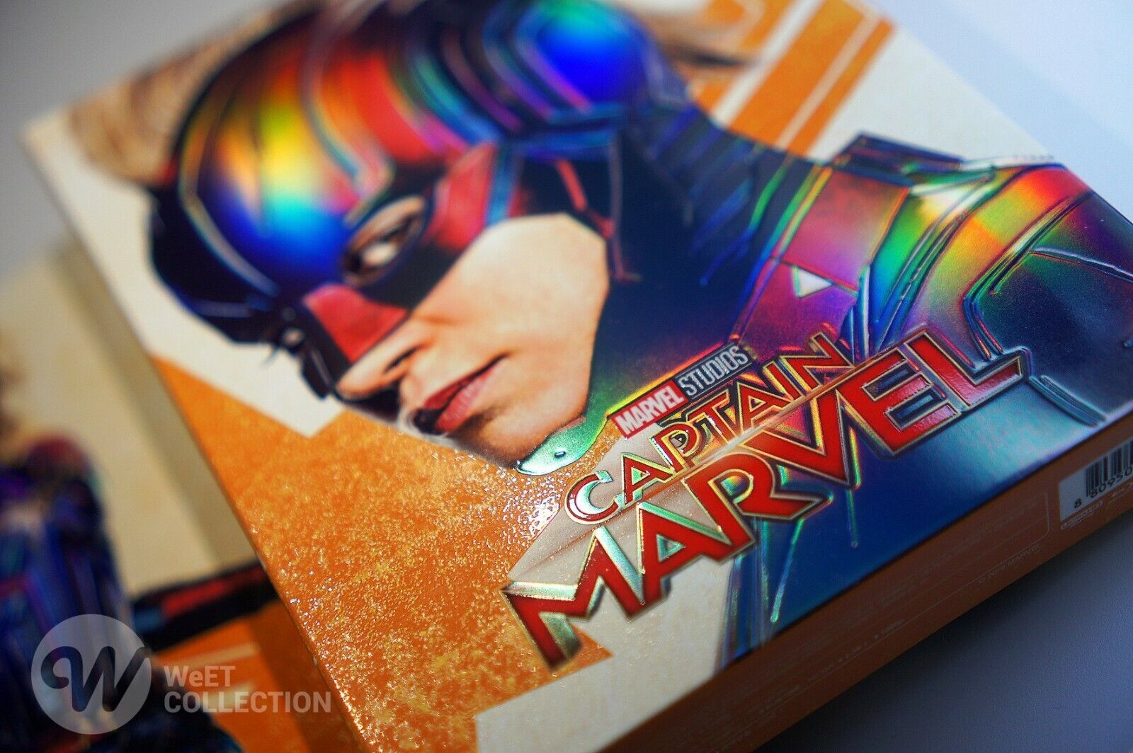 Captain Marvel 4K + Blu-ray 2D Steelbook Collection WeET Exclusive #5 Full Slip A1