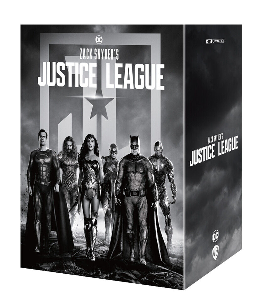 Coffret Steelbook 4K Blu-ray Zack Snyder's Justice League, édition exclusive Manta Lab ME#39, disponible en un clic