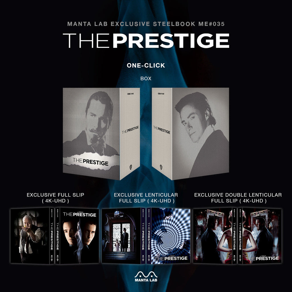 Coffret Steelbook Prestige 4K Blu-ray Manta Lab Exclusive ME#35 One Click