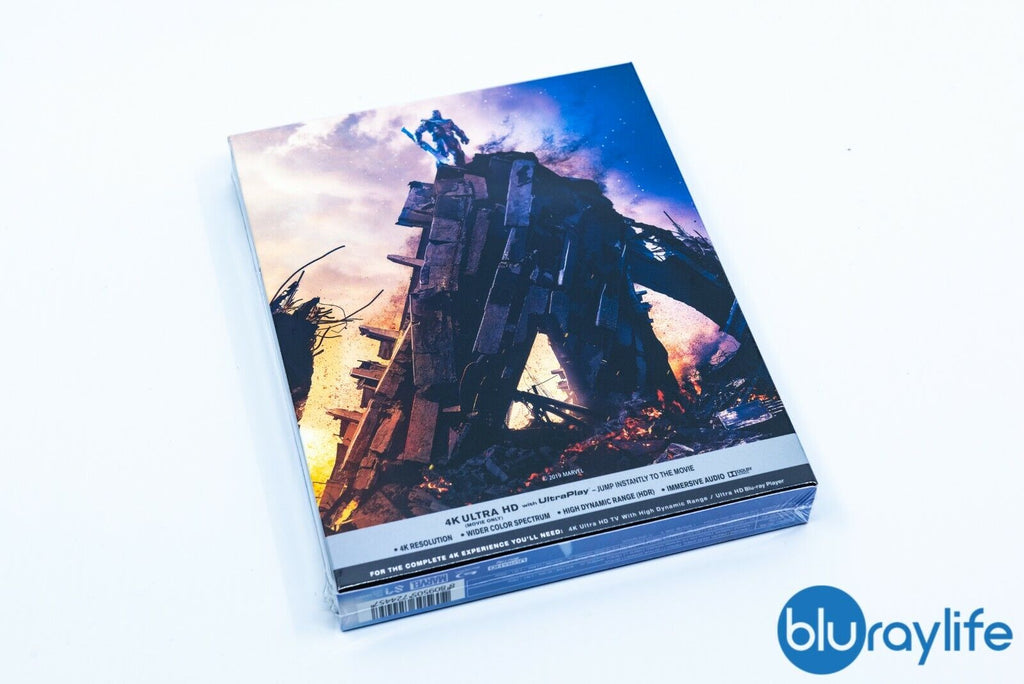 Avengers : Endgame 4K+2D Blu-ray Steelbook SM Life Design Exclusive Full Slip