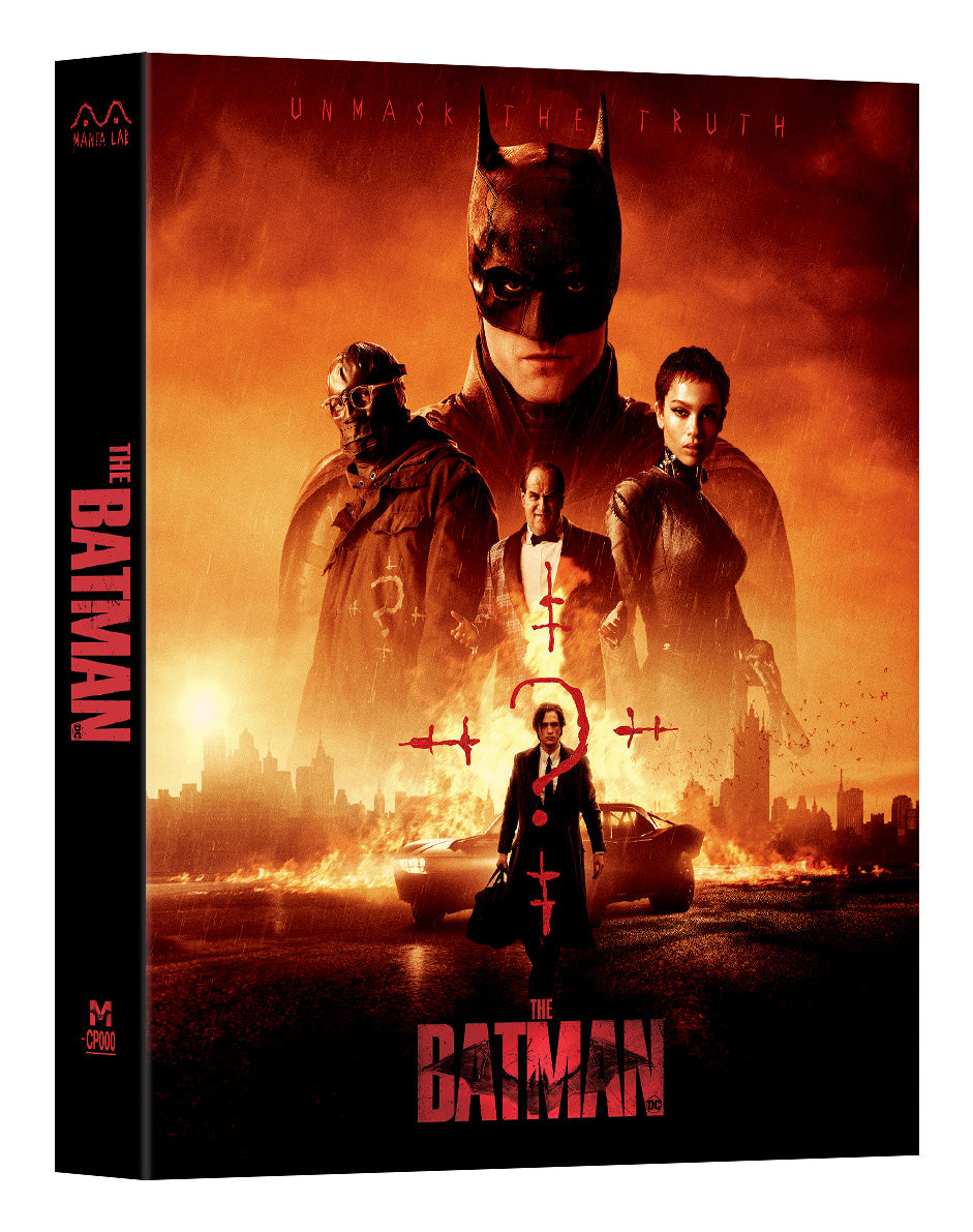 The Batman (Discless) Steelbook Manta Lab Exclusive MCP#-000 HDN GB Pre-Order Double Lenticular Slip