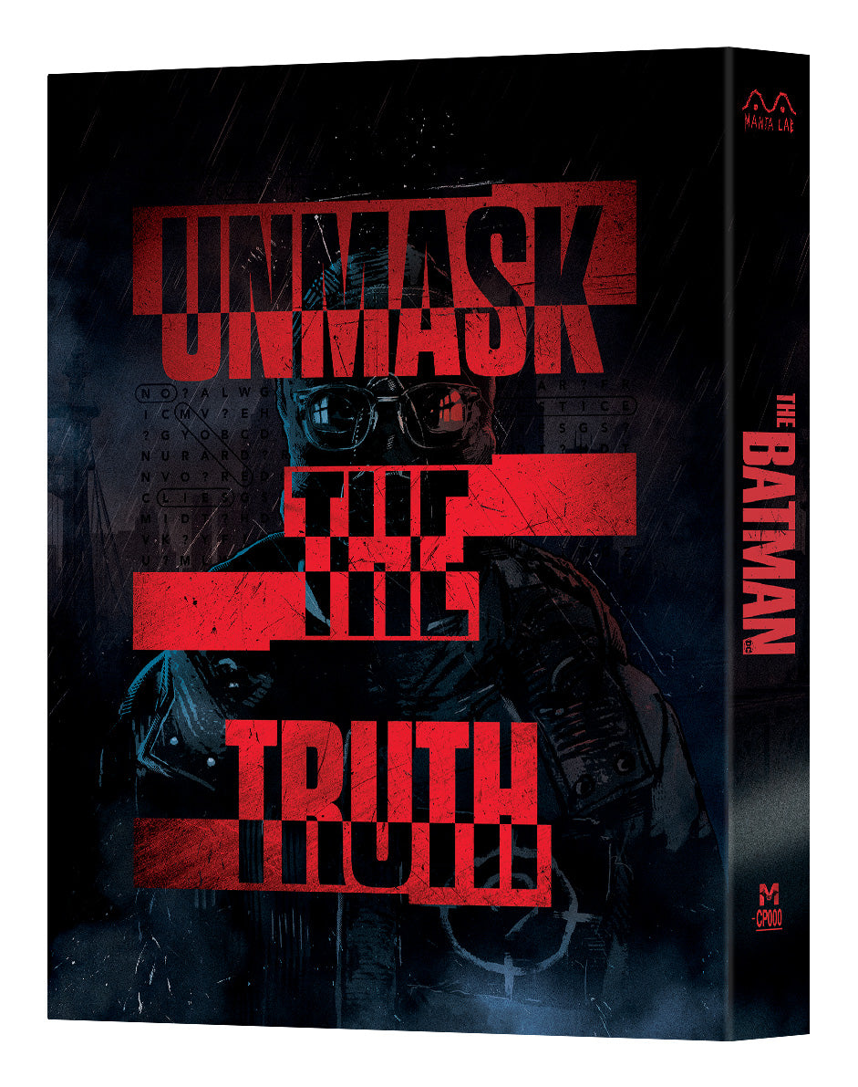 The Batman (Discless) Steelbook Manta Lab Exclusive MCP#-000 HDN GB Pre-Order Lenticular Full Slip