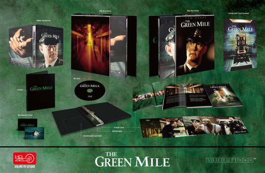 The Green Mile Blu-ray Steelbook Lenticular Slip HDzeta Silver Label