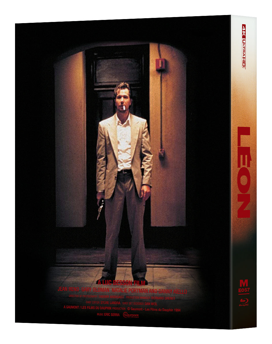 Leon 4K Blu-ray Steelbook Manta Lab Exclusive ME#57 Double Lenticular Slip