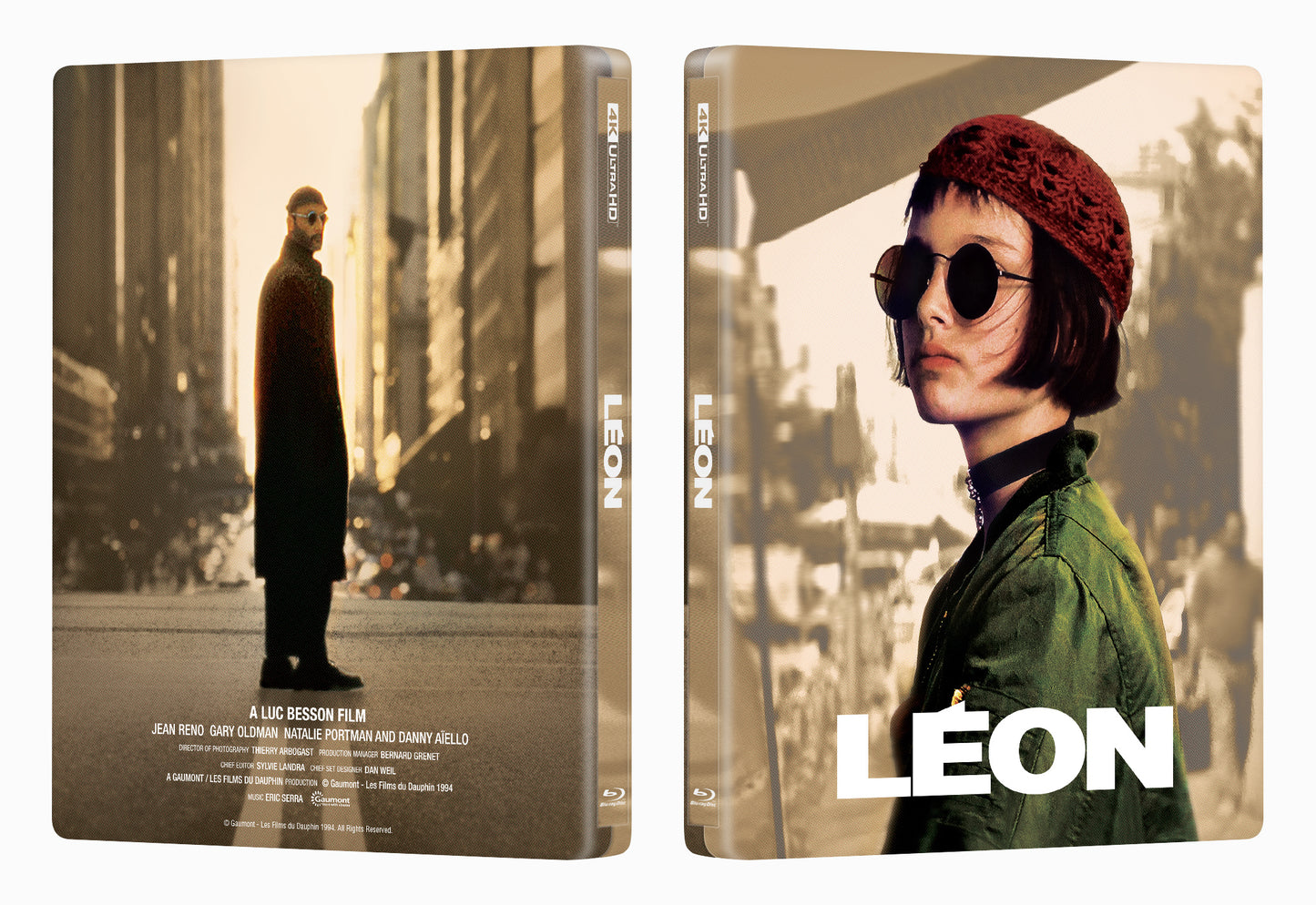 Leon 4K Blu-ray Steelbook Manta Lab Exclusive ME#57 HDN GB Pre-Order Double Lenticular Slip