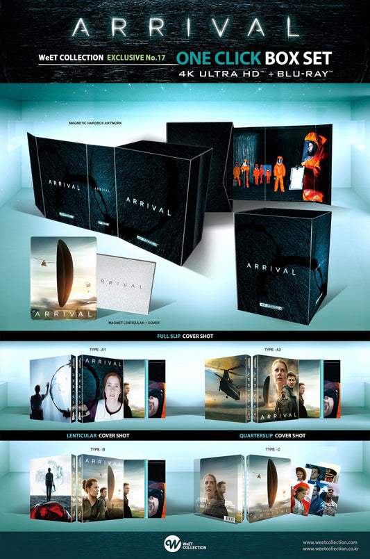 Arrival 4K Blu-ray Steelbook WeET Collection Exclusive #17 HDN GB Pre-Order One Click Box Set